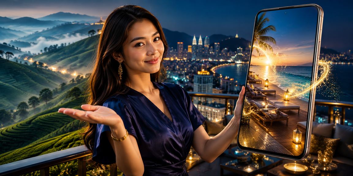 Pengguna Malaysia menyemak tetapan privasi dan keselamatan akaun VIP di platform 55100
